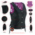 Leather Vest - Women's - Gun Pockets - Purple Paisley Liner - DS261-DS