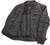Leather Motorcycle Jacket - Men's - Black - Commuter - FIM277CDMZ-FM