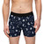 Doodle Drawn Celestial Design on Midnight Blue Background - Biker Apparel - Undies - Men's Boxers