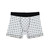 Little Black Skulls on White Background - Biker Apparel - Undies - Men's Boxers