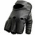 Deer Skin Leather Motorcycle Gloves - Men's - Fingerless - Bodyguard - FI248DEER-FM