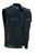 Denim and Leather Denim Vest - Men's - Concealed Carry -  Up to Size 12XL - DS689-DS