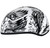 DOT Motorcycle Helmet - Live Fast Graffiti - Shorty - Skull Cap - D6-LF-DH