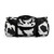 Black and White Cow Spot Pattern With Cow Head - Choice of Sizes - Duffel Bag