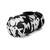 Black and White Cow Spot Pattern With Cow Head - Choice of Sizes - Duffel Bag