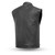 Leather Motorcycle Vest - Men's - Up To 5XL - Club House - FIM656CSL-FM