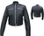 Ladies Racer Biker Leather Motorcycle Riding Jacket - SKU AL2181-AL