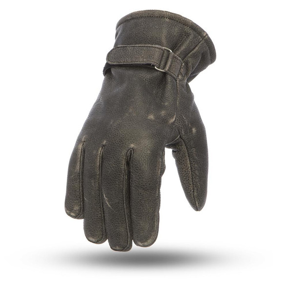 Teton - Motorcycle Gloves - Distressed Leather Gloves - SKU FI205-FM Teton - Motorcycle Gloves - Distressed Leather Gloves - SKU FI205-FM