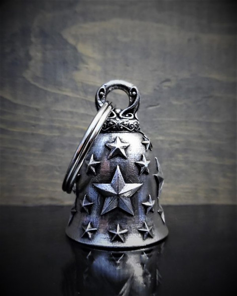 Star - Pewter - Motorcycle Gremlin Bell - Made In USA - SKU BB42-DS Star - Pewter - Motorcycle Gremlin Bell - Made In USA - SKU BB42-DS