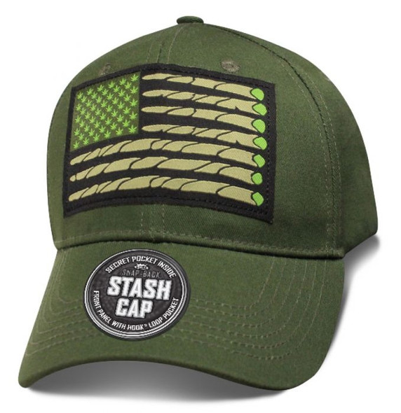 USA Flag High - Stash Cap - Baseball Cap - SKU SHUSAF-DS USA Flag High - Stash Cap - Baseball Cap - SKU SHUSAF-DS