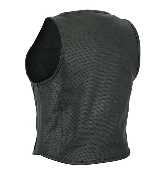 Leather Vest - Women's - Updated SWAT Team - Perforated - DS002-DS Leather Vest - Women's - Updated SWAT Team - Perforated - DS002-DS