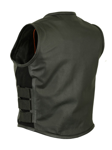 Women's Updated SWAT Team Style Leather Vest - Motorcycle Vests - DS200-DS Women's Updated SWAT Team Style Leather Vest - Motorcycle Vests - DS200-DS