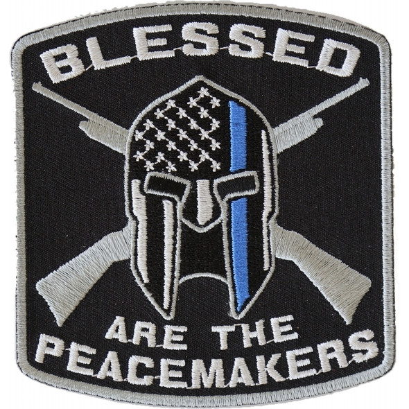 Blessed Are The Peachmakers Patch - Buy One Get One Free - Vest Patch - P4622-DS Blessed Are The Peachmakers Patch - Buy One Get One Free - Vest Patch - P4622-DS