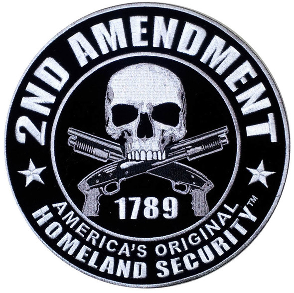 Vest Patch - 2nd Amendment Original Homeland Security - PPA5957-HI