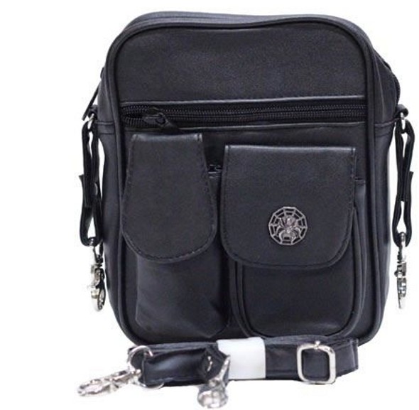 PVC Bag - Traveling - Spider and Web - Motorcycle - BAG9-DL PVC Bag - Traveling - Spider and Web - Motorcycle - BAG9-DL