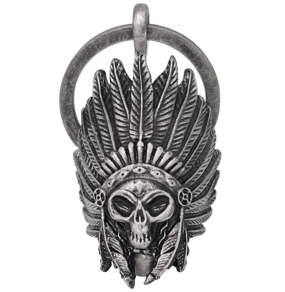 Motorcycle Ride Bell - 3D - Indian Chief - Spirit Bell - Gremlin - DBL63-DL
