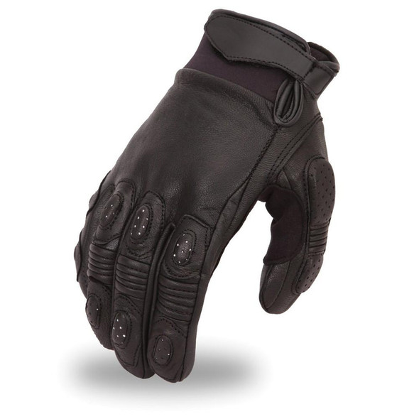 Men's Crossover Leather Racing Gloves With Padded Fingers and Palm - FI151GL-FM.
FEATURES:
Made of premium leather.
Padded fingers and palm for riding comfort.
Double ply suede grip panels.
Adjustable wrist strap.
Free shipping. Men's Crossover Leather Racing Gloves With Padded Fingers and Palm - FI151GL-FM.
FEATURES:
Made of premium leather.
Padded fingers and palm for riding comfort.
Double ply suede grip panels.
Adjustable wrist strap.
Free shipping.