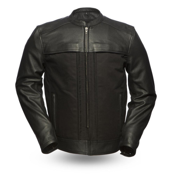 Invader - Motorcycle Leather Jacket - SKU GRL-FIM294CSLZ-FM Invader - Motorcycle Leather Jacket - SKU GRL-FIM294CSLZ-FM