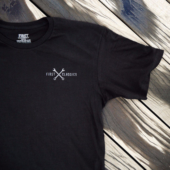 Born To Ride Reflective T-Shirt - Biker Tee - FIMTR002-FM Born To Ride Reflective T-Shirt - Biker Tee - FIMTR002-FM
