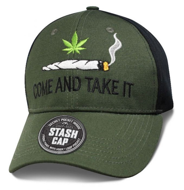 Come And Take It - Stash Cap - Baseball Cap - SKU SHCOMH-DS