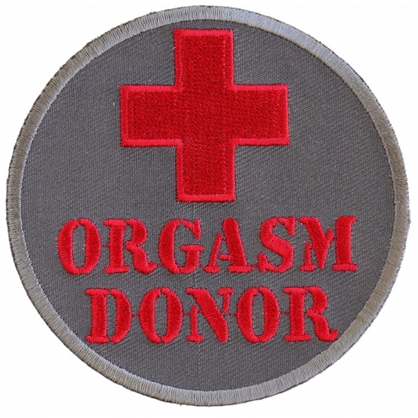 Orgasm Donor Patch - Buy One Get One Free - Vest Patch - P2927-DS