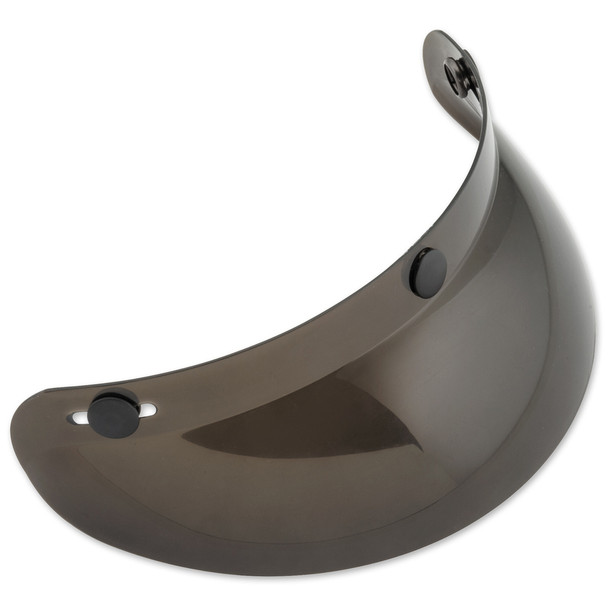 3 Snap Universal Standard Visor - Smoke - Helmet Accessories  - 01-005-DS