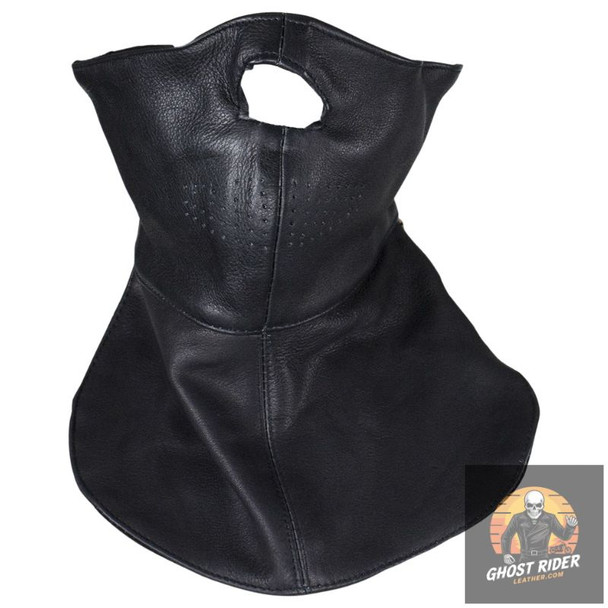 Face Mask - Leather Half Mask - Motorcycle Riding Mask - AC0055-DL