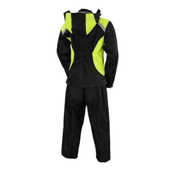 Ladies Motorcycle Rain Suit Two Piece Waterproof SKU ATL3071FM