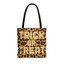 Realistic Leopard Fur - Halloween - Trick or Treat - Beige Black - Animal Pattern - Tote Bag