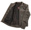 Leather Motorcycle Jacket - Men's - Antique Brown - Indy - FIM278CVFM