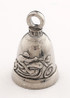 Motorcycle - Pewter - Motorcycle Guardian Bell® - Made In USA - SKU GB-MOTORCYCLE-DS