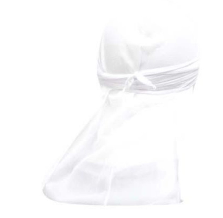 Perforated Doo-Rag - Black Red White or Blue - AC8-DL