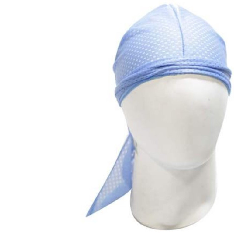 Perforated Doo-Rag - Black Red White or Blue - AC8-DL