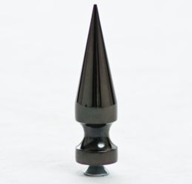 Black Chrome Plated Metal Spike - 2 3/4" - SKU J159-DS