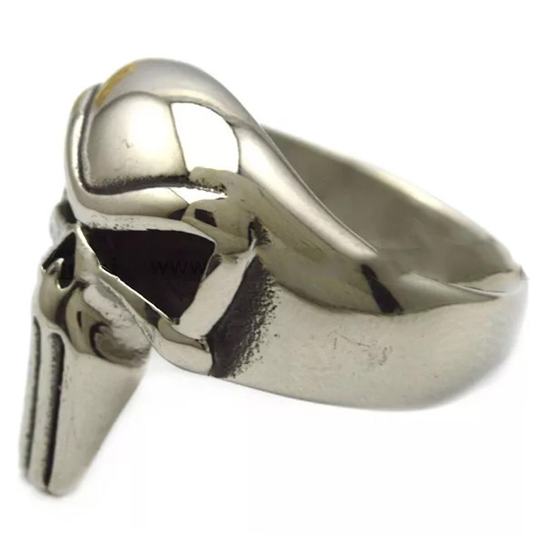 Punisher Skull Biker Ring - Stainless Steel - Biker Jewelry - Biker Ring - R3003-DS