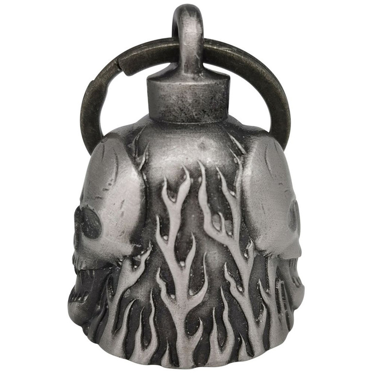 Motorcycle Ride Bell - 3D - Skull - Spirit Bell - Gremlin - DBL11-L-DL