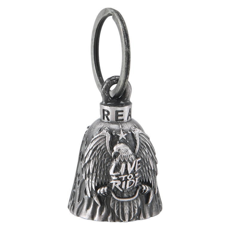 Motorcycle Ride Bell - 3D - Eagle Live To Ride - Spirit Bell - Gremlin - DBL37-11-DL