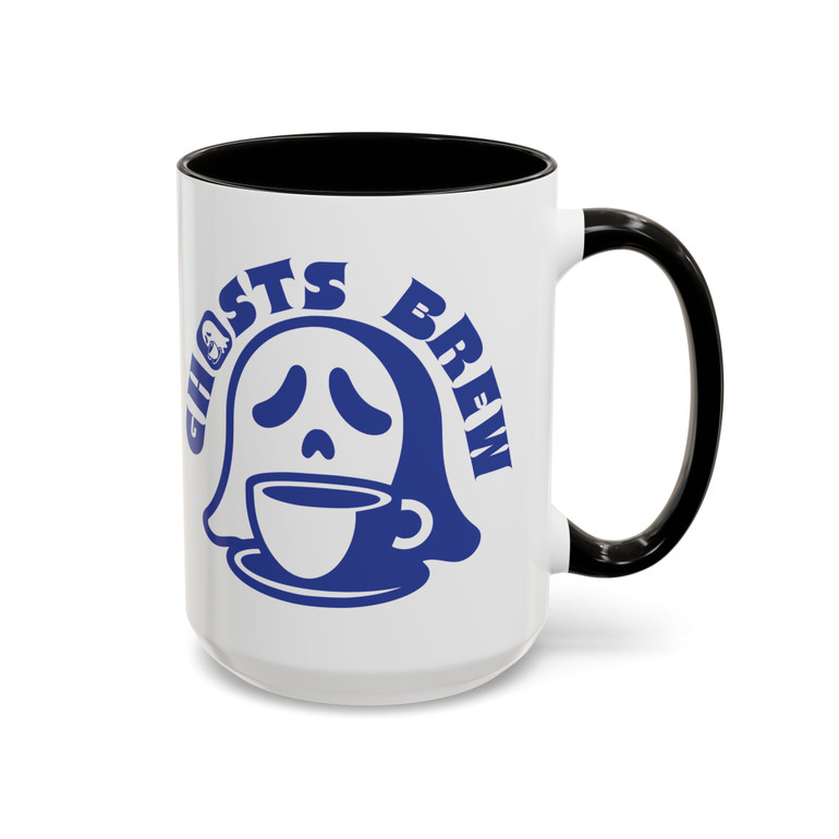 Ghosts Brew Coffee Mug - Colorful 11oz or 15oz Halloween Any Time Mug