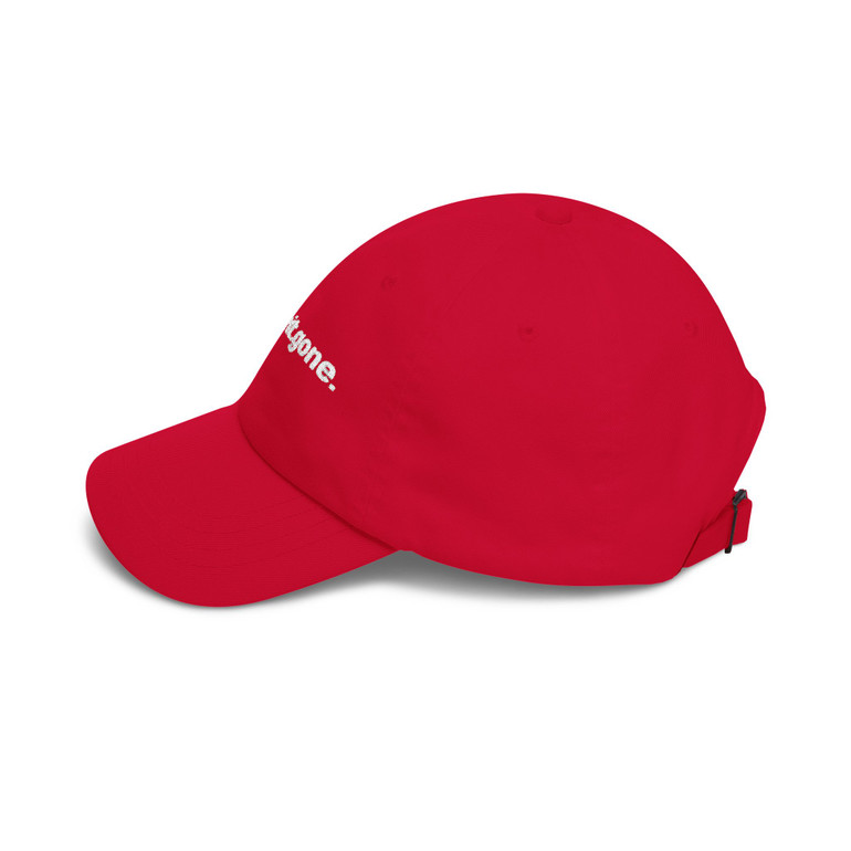 Mom or Dad Cap — 'gas. grit. gone.' - Embroidered Baseball Hat - Motorcycle - Biker - Color Choice