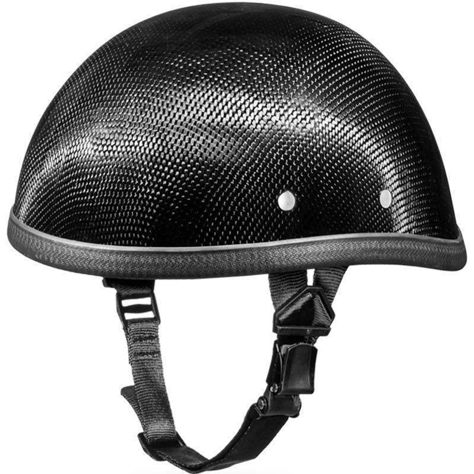 Novelty Motorcycle Helmet Real Carbon Fiber Jockey Polo 2003GDH