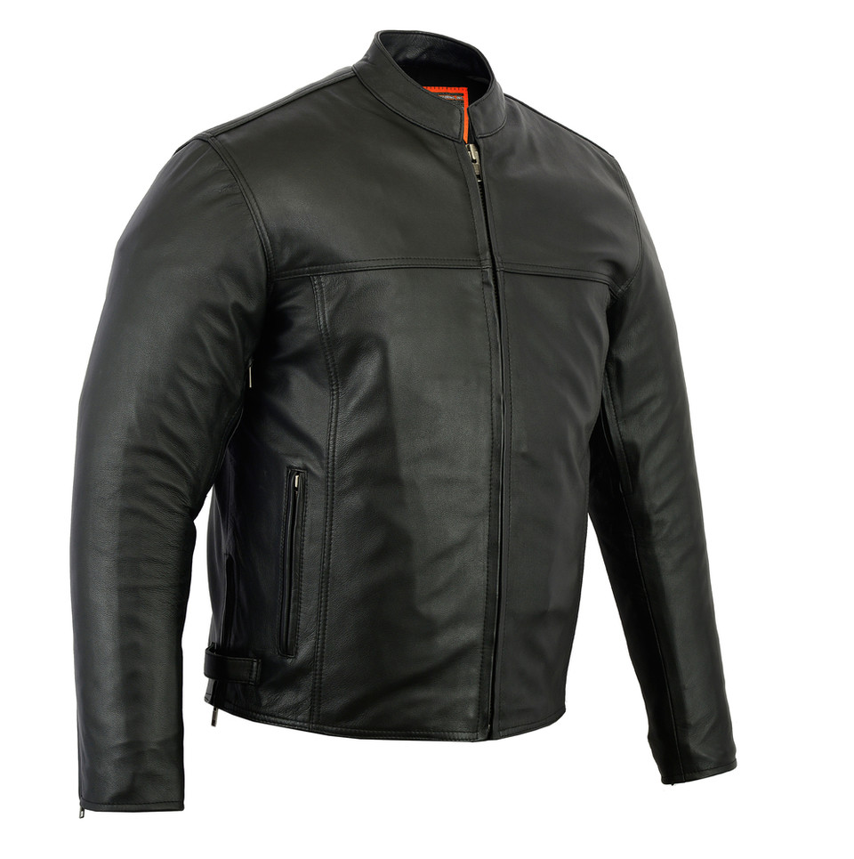 Big and Tall Leather Motorcycle Jackets For Men