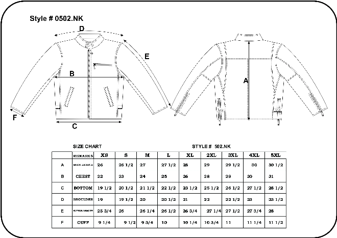 Leather Motorcycle Jacket - Men's - Racer Style - 502-NK-UN