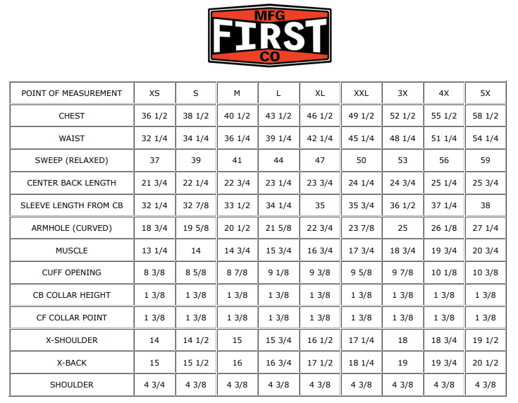 monte carlo jacket size chart