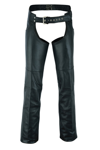 Leather Chaps - Unisex - Tall Length - Up To 5XL - Motorcycle