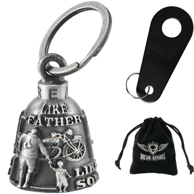 Motorcycle Ride Bell - 3D - Like Father Like Son - Spirit Bell - Gremlin -  DBL25-L-DL