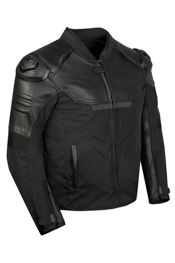 Motorcycle Racer Jacket - Men's - Textile with Reflectors - T