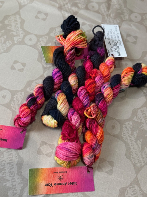 Sister Ananse Yarn Mini Skeins - Destash