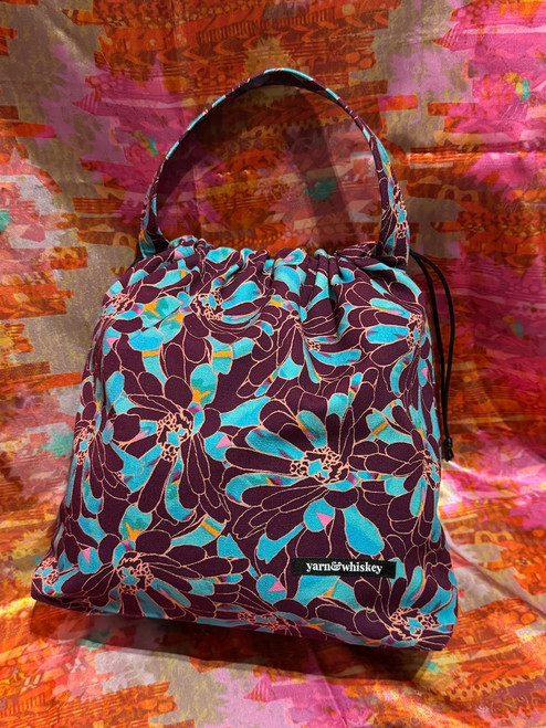 Deluxe Crafter's Satchel - A premium project bag for crafters from a Black-owned brand.