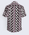 Back of Rough Check Bowling Shirt