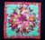 Big Dahlia Energy Silk Twill Scarf | Double-Sided 34 inch